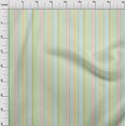thumbnail image 2 of oneOone Cotton Flex Fabric Multicolor Stripe Print Fabric By The Yard 40 Inch Wide, 2 of 3
