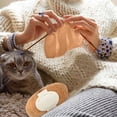 thumbnail image 1 of weibbin Mohair Hand-crocheted Babys Yarn Ball Of Fine Wool Scarf Hat Sweater, 1 of 6