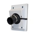 thumbnail image 2 of DOLITY Wall Penetration Cover AC Line Split Cover for Home Office Electrical Wiring White, 2 of 9