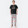 thumbnail image 4 of MASRIN Matching Pjs For Family Christmas Pajamas for Family Pjs Matching Set Family Christmas Pajamas Soft Xmas Pajamas Matching Sets Top Pants Christmas Hat Pjs, 4 of 5