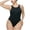 Black, variant on Mrat Ladies Casual Half Short Ladies Seamless One-Piece Body Shaper Abdominal Lifter Hip Shaper Underwear Stretch Slimming Jumpsuits Bodysuit Women Dressy Pants S-489 Black L