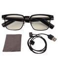 thumbnail image 1 of Lunettes Intelligentes, Bluetooth5.3 Lunettes Intelligentes Bleues Lunettes Audio à Oreille Ouverte Lunettes avec Écouteurs Bluetooth Performance de Premier Ordre, 1 of 8