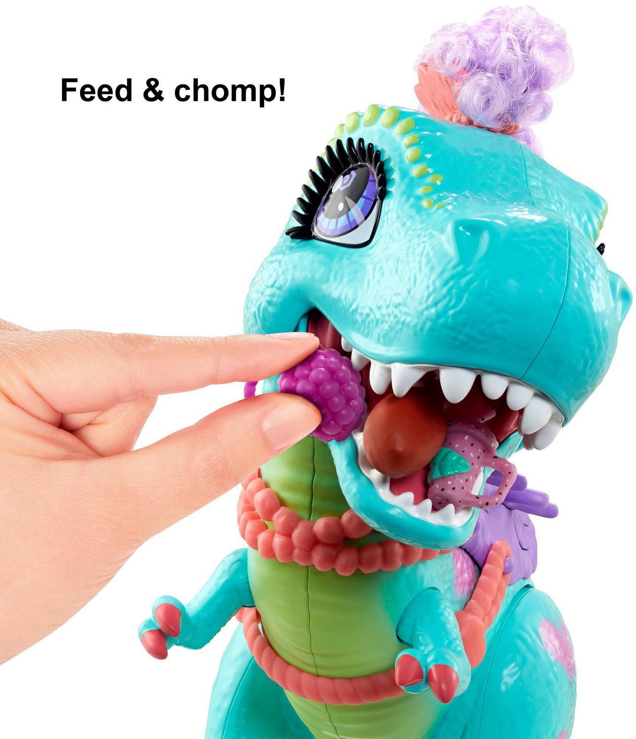 Coffret de Jeu avec Poupée Rockelle et Meilleure Amie Dinosaure Club des Cavernes