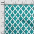 thumbnail image 2 of oneOone Rayon Sea Green Fabric Geometric Craft Projects Decor Fabric Printed By The Yard 56 Inch Wide, 2 of 5