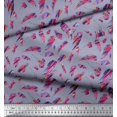 thumbnail image 3 of Soimoi Poly Georgette Fabric Brush Stroke Abstract Decor Fabric Printed Yard 42 Inch Wide, 3 of 3