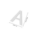 thumbnail image 2 of PENIKOKO 200Pcs White Acrylic Letters Letter Beads Alphabet Resin Pendants Clear Storage Box for Craft Use, 2 of 8