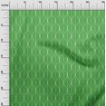 thumbnail image 3 of oneOone Cotton Poplin Green Fabric Geometric Ogee Craft Projects Decor Fabric Printed by The Yard 56 Inch Wide, 3 of 4