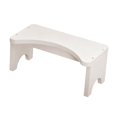 thumbnail image 2 of Bunblic Toilet Stool Bathroom Step Stool Multifunctional Assistance Compact Portable Toilet Squatting Potty Stools for Kids Elderly White, 2 of 8