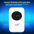 thumbnail image 4 of Portable Mobile WiFi, Unlocked 5G WiFi 300Mbps 4G LTE USB WiFi Modem Lightweight SIM Card Slot  For Work, 4 of 8