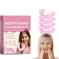 thumbnail image 1 of HLONK Lot de 4 Protège-Dents Roses pour Enfants pour le Grincement des Dents Protège-Dents de Nuit Confortable pour Enfants Protège-Morsures Malléable pour Enfant pour Serrer les Dents Protège-Dents, 1 of 6