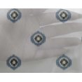 thumbnail image 4 of oneOone Georgette Viscose Fabric Circle Ikat Decor Fabric Printed BTY 42 Inch Wide, 4 of 4