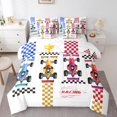thumbnail image 1 of Go Kart Comforter Set 7 Piece Bed in a Bag Twin,Karting Race Cars,Racing Drift Kart Bedding Sets Extreme Sport Sheet Set with Comforter Competitive Game Room Decor, 1 of 5
