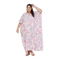 thumbnail image 1 of Caftans Longs pour Femmes Grande Taille Robe Caftan Robe de Soirée Fête Été Plage Robe d'Été Manches Kimono Longues Robes Décontractées en Ligne, 1 of 6