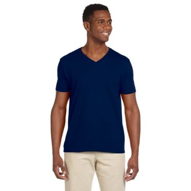 Gildan Adult Softstyle® 7.5 oz./lin. yd. V-Neck T-Shirt