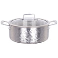 thumbnail image 3 of Verka Stainless Steel Hammered Cookware Set, 3 of 5