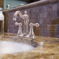 thumbnail image 2 of Ultra Faucets UF45113 Two-Handle Brushed Nickel Victorian Series Lavatory Faucet, 2 of 2