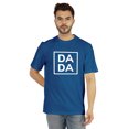 thumbnail image 1 of Inkmeso Men's Graphic Printed Da Da€ Quotes First Time Daddy Tshirt Cotton Jersey Tee, 1 of 7