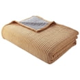 thumbnail image 2 of Mainstays Garment Wash Adult Matelasse Quilt, Yellow, King, 1 Piece, 2 of 4