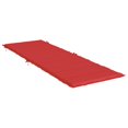 thumbnail image 2 of vidaXL Coussin pour Chaise Longue Rouge 186x58x3cm Tissu Oxford, 2 of 5