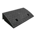thumbnail image 3 of TISHITA Curb Ramp AntiSlip Climbing Triangle Pad for Sidewalk Lawn Mowers Motorcycle Black 50x27x10cm, 3 of 8