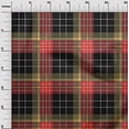 thumbnail image 2 of oneOone Silk Tabby Fabric Tartan Check Printed Craft Fabric BTY 42 Inch Wide, 2 of 4
