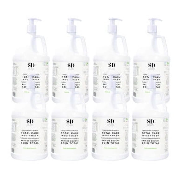 Spa Dent Naturals Fresh Mint Advanced Total Care Mouthwash(8/CASE)