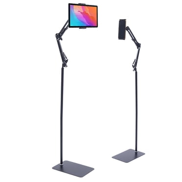 axGear Tablet Floor Stand Phone Holder Height Angle Adjustable Long Arm Mount