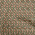 thumbnail image 1 of oneOone Velvet Green Fabric Floral Craft Projects Decor Fabric Printed By The Yard 58 Inch Wide, 1 of 5