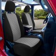 thumbnail image 5 of For 2020-2024 Jeep Gladiator FH Group Neoprene Waterproof Custom Fit Car Seat Covers - Front Set Gray, 5 of 5