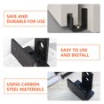 thumbnail image 4 of KAKOWELY Sliding Barn Door Bottom Floor Guide Wall Mounted Adjustable Sliding Floor Guide,1.89"X1.77"X1.1", 4 of 4
