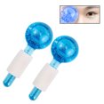 thumbnail image 2 of 2 Pcs Balle de Thérapie Glacée Rouleau Facial pour Massage Facial Froid Balles de Visage Antigel Boule en Verre pour Réduire les Poches, les Pores, les Rides, 2 of 9