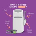 thumbnail image 2 of Refurbished Litter Genie I000710 Style Pail |Cat Litter Waste Disposal System for Odor Control | Includes 1 Square Refill Bag, 2 of 6