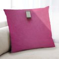 thumbnail image 1 of Ahgly Company Color Focus Pink Coussin Décoratif d'Intérieur, 18 Po X 18 Po, 1 of 6