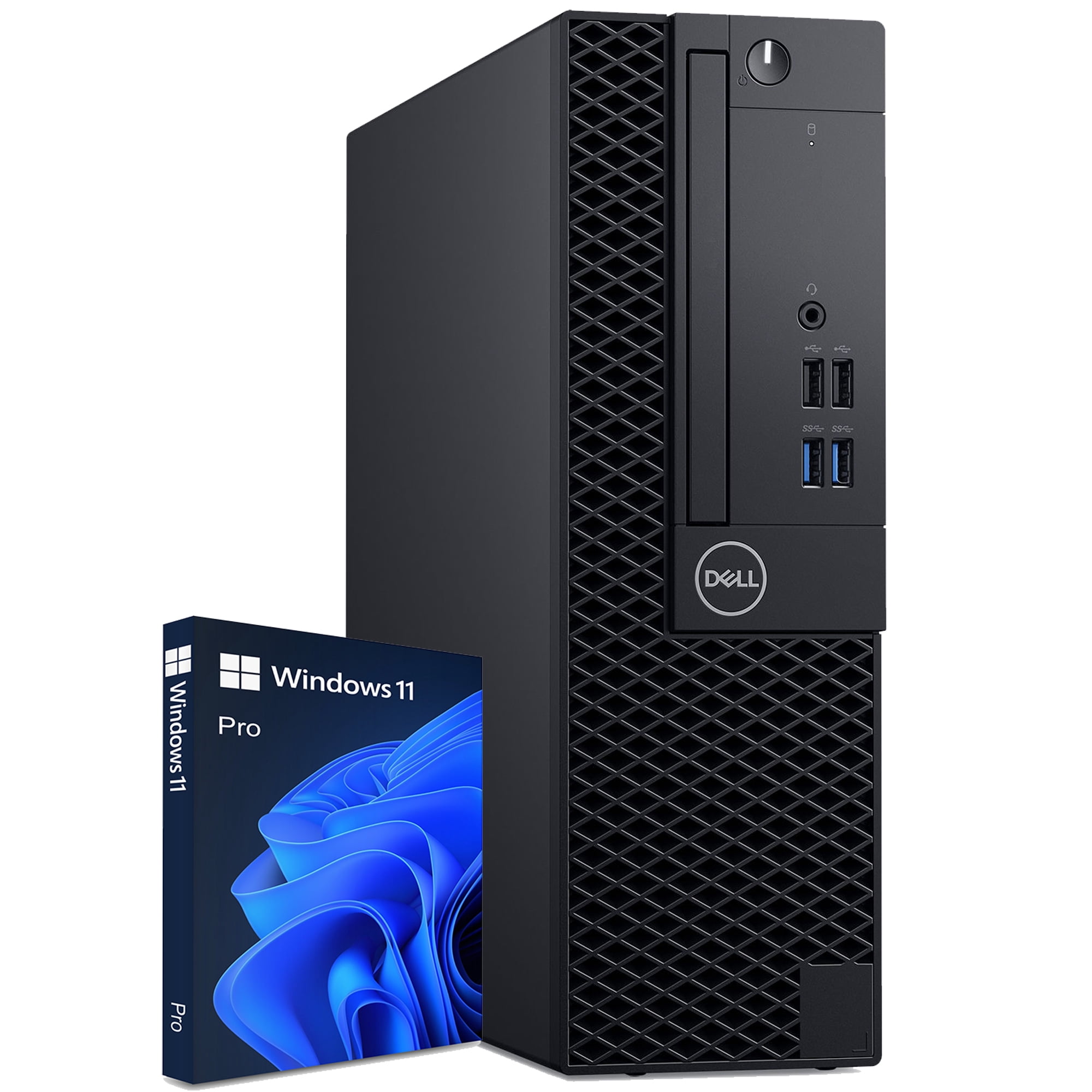 Dell OptiPlex 3070 SFF Business Desktop PC - Intel Hexa Core I5-9500 CPU Up to 4.40GHz | 16GB DDR4 RAM | 256GB NVMe SSD | HDMI | WiFi Windows 11 Pro Computer(Refurbished)