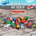 thumbnail image 3 of Popular Playthings Magnetic Mix or Match Vehicles Deluxe 2 For Ages 3 and up, 3 of 7