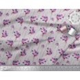 thumbnail image 3 of Soimoi Poly Georgette Fabric Flower Artistic Printed Fabric 1 Yard 42 Inch Wide, 3 of 3