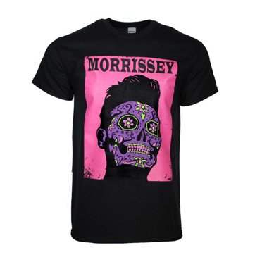 Manic Merch MAM-MMMFL05-XL Morrissey Jour des Morts T-Shirt pour Homme, Noir - Très Grand