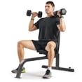 thumbnail image 1 of Sunny Health & Fitness Premium Adjustable Incline Multifunction Weight Bench for Home Gym Strength Training, Sturdy, Durable, and Weight Capacity 520 LB – SF-BH622045, Black, 1 of 6