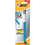 BIC 4-Color Shine Ball Pen, Medium Point (1.0 mm), Metallic Barrel, Assorted Inks, 1 Count. World-renowned 4-Color pen with a shiny, metallic barrel!