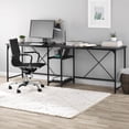 thumbnail image 4 of Mainstays Two-Way Convertible Desk with Lower Storage Shelf, Teens and Adults, 4 of 6