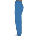 thumbnail image 4 of MAWCLOS Women Jogger Sets Long Sleeve Tracksuit Set Solid Color Two Piece Outfit Breathable Sports V Neck Sweatsuits Blue XL, 4 of 5