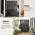 thumbnail image 4 of Modern Shade 4x6 FT Metal Privacy Screen - Urban Block, 4 of 7
