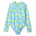 thumbnail image 1 of George Girls' Long-Sleeve One Piece Rashguard, 1 of 2