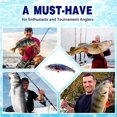 thumbnail image 2 of TIELUTT Swimming 3D Swimming Reusable Fishing Baitcaster Reels Left Handed Baitcaster Reels Baitcaster Rod and Reel Combo Baitcaster Rod and Reel Combo Right Handed compatible with Mach 2 Baitcaster C, 2 of 4