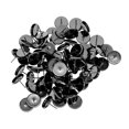 thumbnail image 4 of jifeng 100 Pièces Cabochon Lunette avec Cadre Rond avec Cadre Rond Spécial pour Boucles d'Oreilles Noir 10mm, 4 of 9