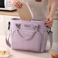thumbnail image 2 of Sentmoon Lunch Bag Women Lunchbox Men Insulated Lunch Bags with Shoulder Straps for Women/Men Resuable Leakproof Lunch Box Cooler Tote Bag for Work School Picnic Beach, 2 of 7