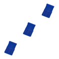 thumbnail image 1 of Baohd Rallonge de Bretelle de Soutien-Gorge Boucle 3 Rangées 3 Crochets Femmes Multicolore Bande Allongée Lingerie Remplacement sous-Vêtements Bleu royal 3Ensemble, 1 of 6