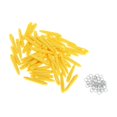 thumbnail image 2 of 50x Arceaux de Fléchettes 2BA Accessoires pour Fléchettes Arceaux de Fléchettes en Métal avec Anneaux de Protection 27mm Jaune, 2 of 9
