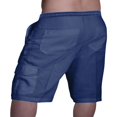 thumbnail image 2 of Solid Color Cargo Pants for Men‘s Summer Style  Slim Fit Casual Shorts, 2 of 5