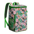 thumbnail image 1 of Small Floral Botanical Pattern Insulated Cooler Backpack, Leakproof Waterproof Lunch Backpack for Spring and Summer Outdoor Activities, 1 of 6